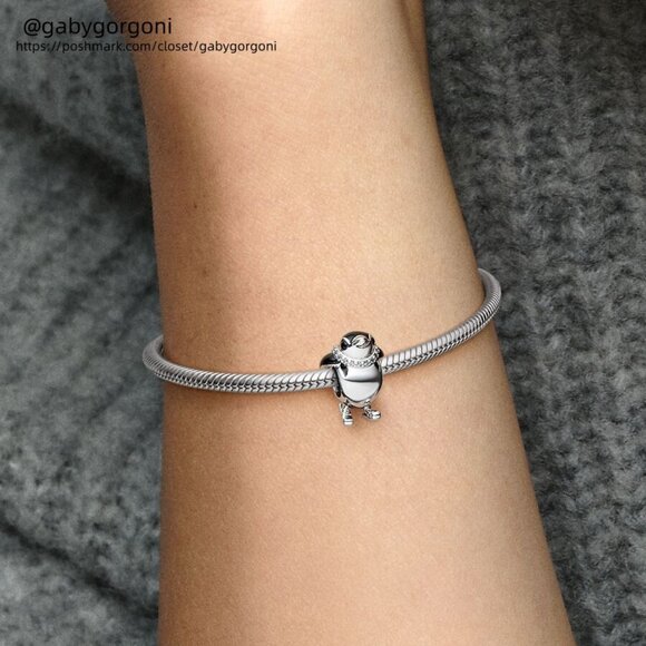 Pandora Skiing Penguin Charm|Pendant - Picture 2 of 2